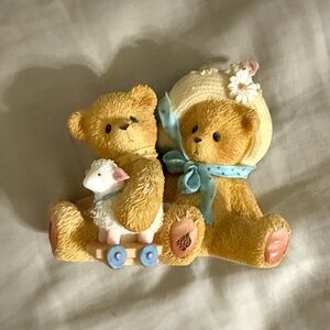 Cherish Brown and Cream Teddy Bear with Lamb